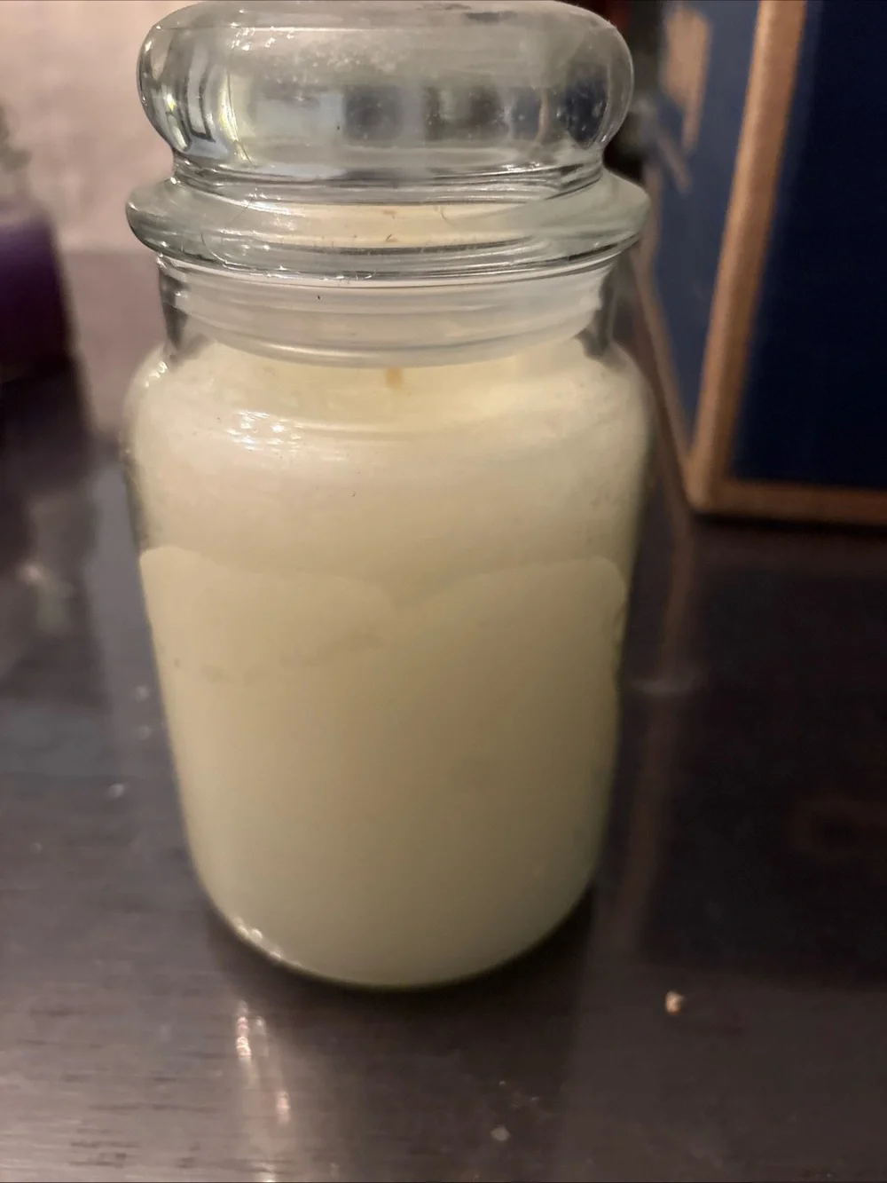 Yankee Candle Clean Cotton Jar Candle - White, Blue, Green